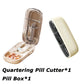 Quartering Pill Cutter Storage Box
