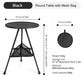 WESTTUNE Ultralight Folding Camping Table with Light Stand