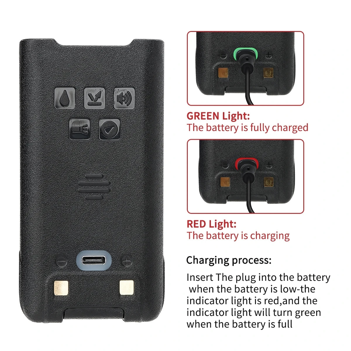 Baofeng UV-9R Pro Walkie Talkie