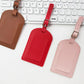 Custom Initials Luggage Tag – PU Travel Accessory