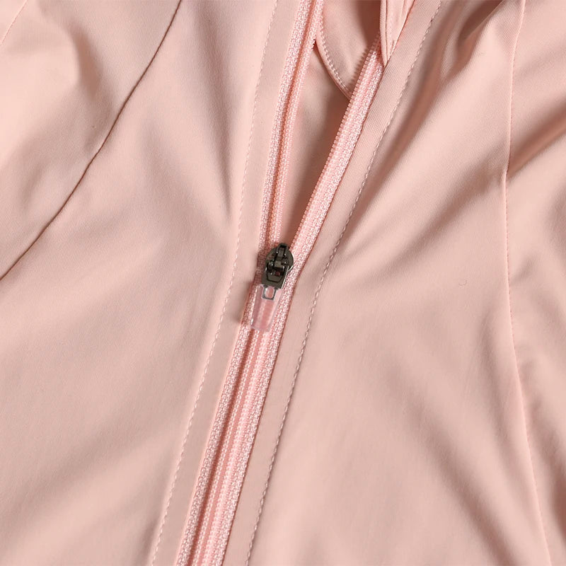 Yoga Wear Ladies Coat Round High Elastic Loose Exercise Yoga Long Sleeve