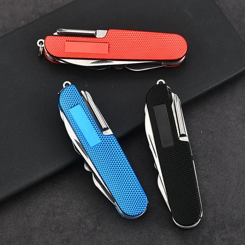 Multifunctional Swiss Folding Knife