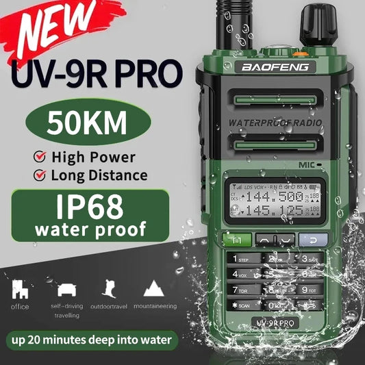 Baofeng UV-9R Pro Walkie Talkie