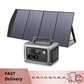 ALLPOWERS R600 Solar Generator with Solar Panel (Optional)