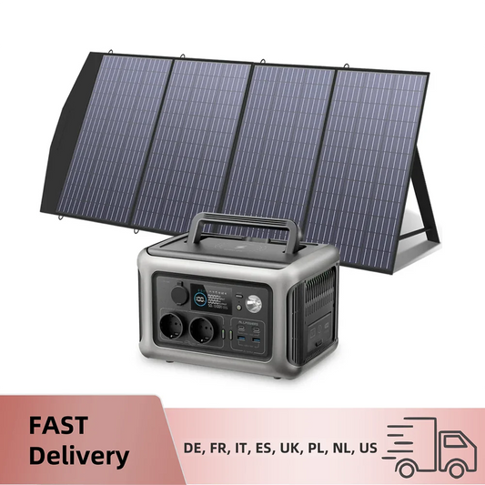 ALLPOWERS R600 Solar Generator with Solar Panel (Optional)