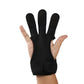 Archery Glove Three Finger Guard Shooting Gloves Finger Tab