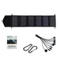 6-Fold 800W Foldable Solar Panel – Portable Solar Charger with USB & DC Output