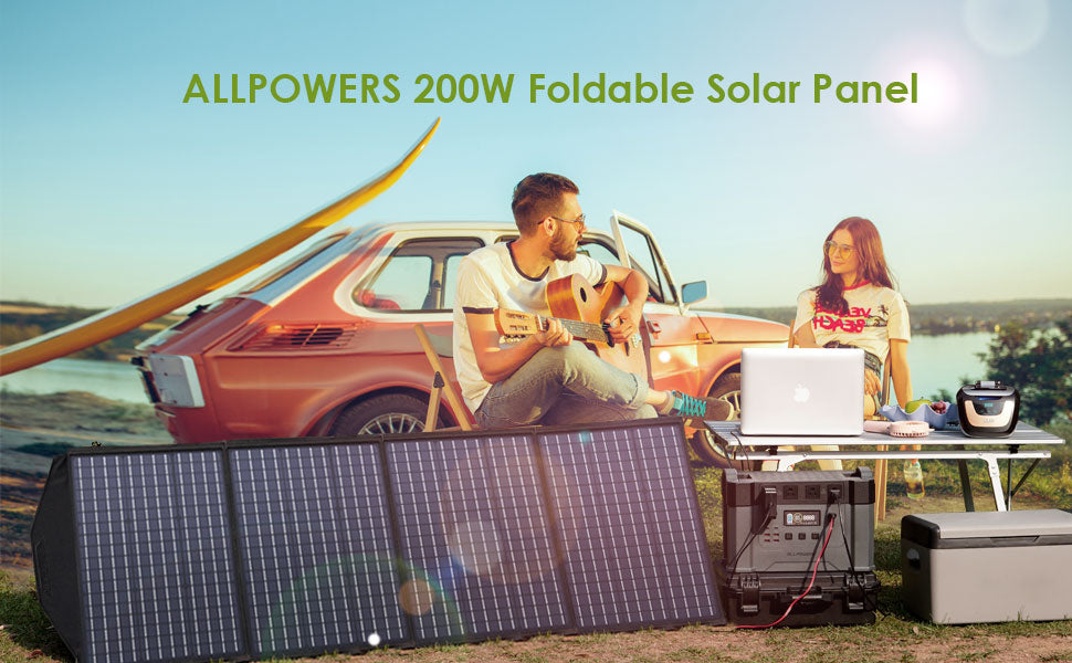 ALLPOWERS R600 Solar Generator with Solar Panel (Optional)